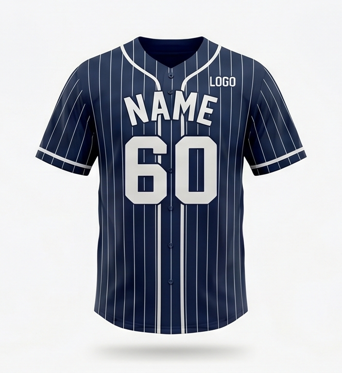 Man's Baseball Match Weave Club Shirt